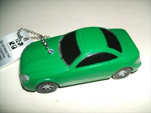 Het kleine groene model / Small green car