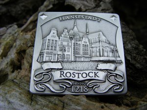 Rostock Antik Silber Vorderseite