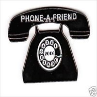 Phone a Friend Black