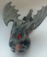 Flying Guardian Dragon ash silver