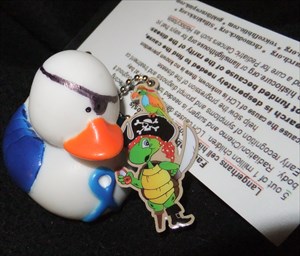 Cheesen Quakers the Pirate Duck!