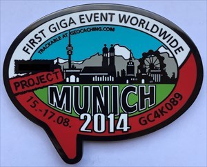 LordT&#39;s Munich 2014 GIGA Geocoin - Back
