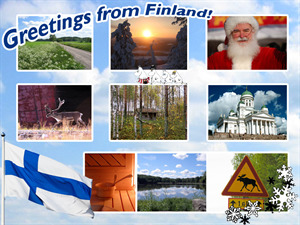 Greetings from Finland!