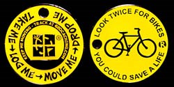 Look Twice Bike Coin2