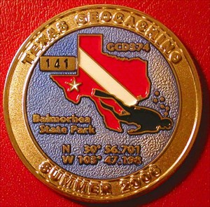 Texas Geocaching Coin #141
