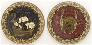 Corsair Legends - Francis Drake Geocoin - Antique