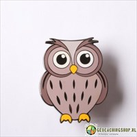Owl-Geocoin-B6-J Cyna