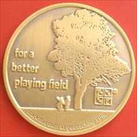 Save Our Playing Field Geocoin