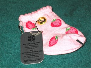 Zoe&#39;s Strawberry Socks Travel Bug