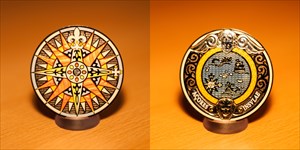 Compass Rose Geocoin 2010 Limited