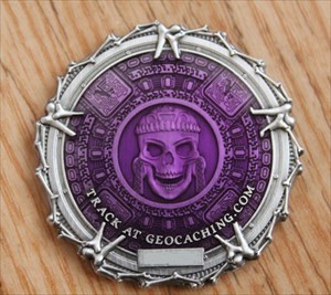 Purple Pirate GeoCoin