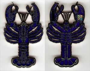 north alantic lobster silver blue