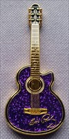 Purple Elvis Guitar Coin