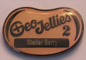 GeoJellies 2 Geocoin - Stellar Berry Edition