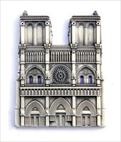 Orion&#39;s Notre Dame Cathedral Geocoin