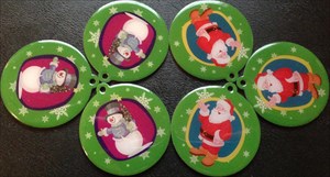 Santa Clause 1, 2 &amp; 3 and Snowman 1, 2 &amp; 3