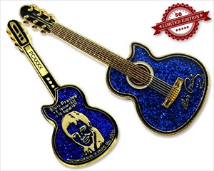 Elvis Guitar Geocoin - Sky Edition 1v50