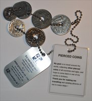 Pierced coins