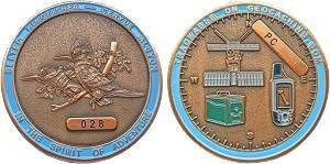 Belted Kingfisher Geocoin