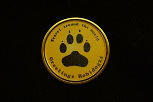 Dog Paw Travel Coin Ia
