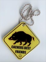 Cacher&#39;s Best Friend - Wild Boar Tag
