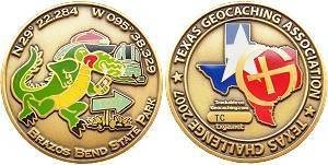 Texas Challenge 2007 Geocoin