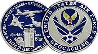 lost.places - US Air Force Geocoin (LE200)