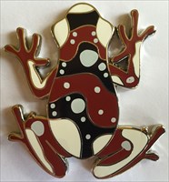LordT&#39;s Leap Day 2016 PD Frog Geocoin - Front