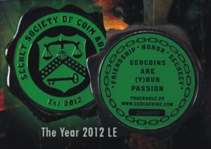 SSoCA Geocoin - The Year 2012