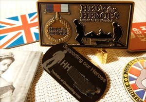 Help For Heroes Geocoin front
