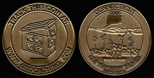 Connecticut GeoCoin - 1K