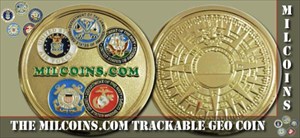 Milcoins Compass Coin