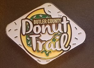 Ambegador&#39;s Butler County Donut Trail Geocoin