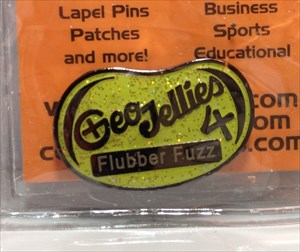 GeoJellies 4 Geocoin - Flubber Fuzz Edition