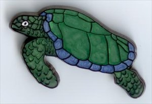 Sea Turtle Geocoin
