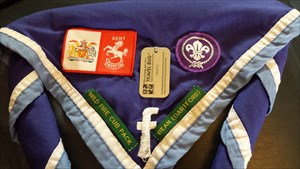 Lumi&#39;s 1st Facebook Scout Group Neckerchief