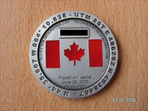 Canada&#39;s first Geocache