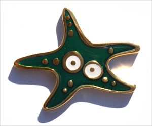 Orion&#39;s Green Starfish Geocoin
