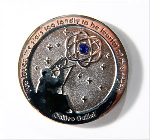 Orion&#39;s Galileo GPS Geocoin PS (front)