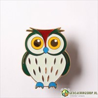Owl-Geocoin-B6-ZE Hungarian Owl