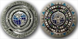 Spin the Globe - 10 years Geocaching