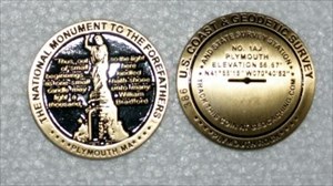 Plymouth Rock Benchmark coin