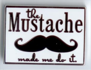The Mustache Made Me Do It ... Geocoin