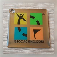 Geocaching Logo Travel Tag