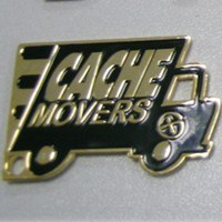Caches Movers Geocoin 