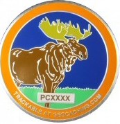 The Moose Forrest Geocoin