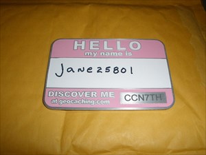 Jane&#39;s Name Tag
