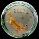 Aussie 2007 silver/gold