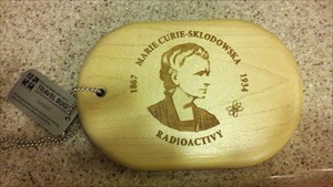 Marie Curie Travel Bug