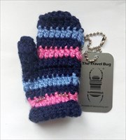 Blue-pink glove